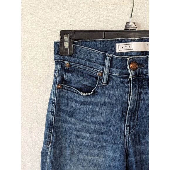 Women's AYR (All Year Round) The Chiller Skinny Blue Jeans Size 25W/30L - Picture 3 of 9
